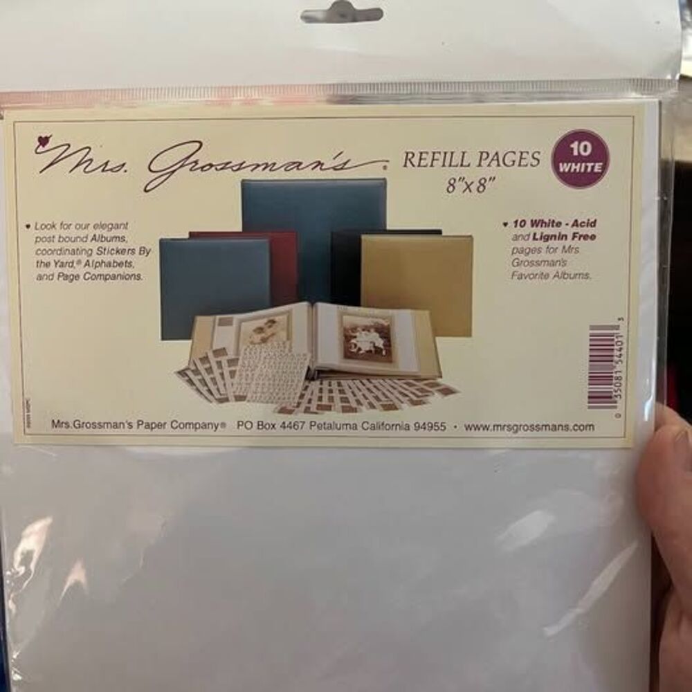Mrs. Grossman's 8x8 Refill Pages
